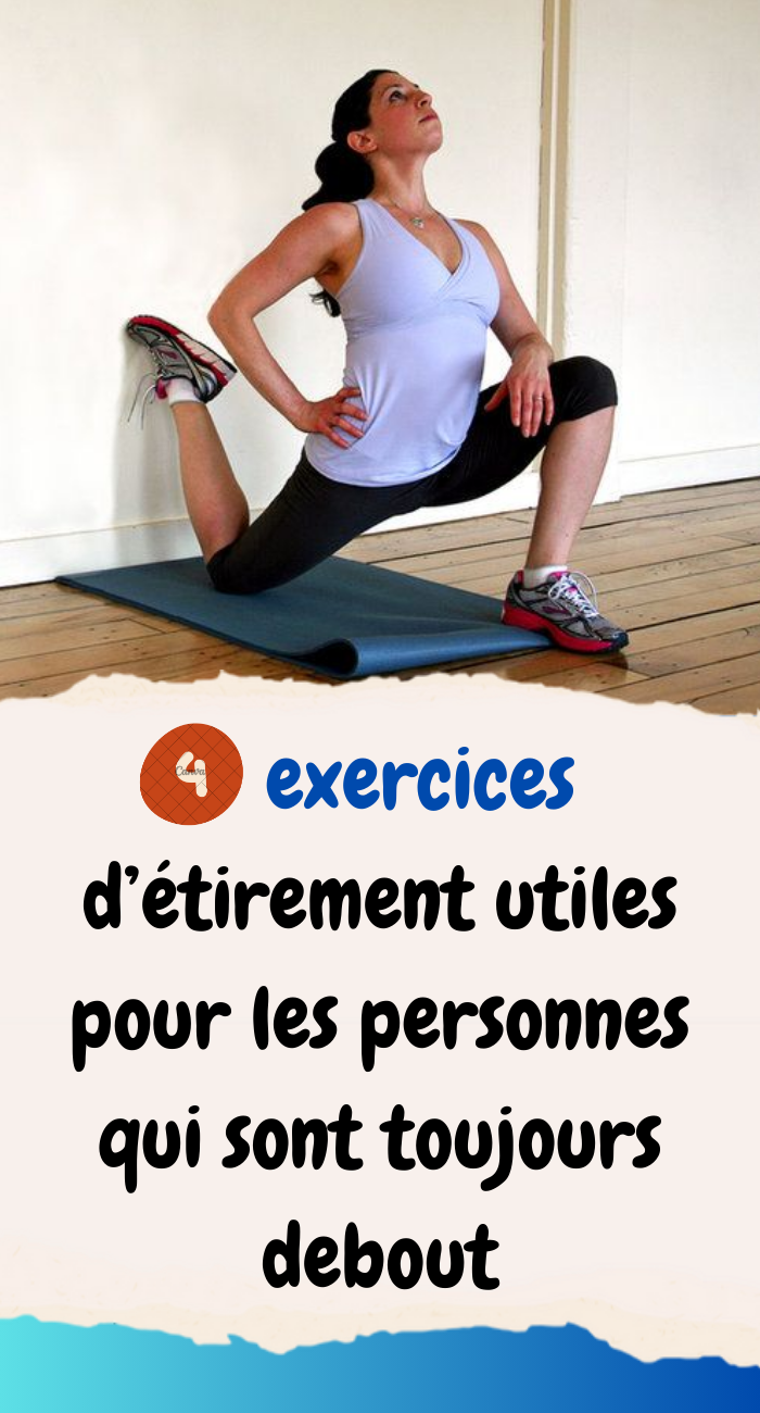 4 exercices d’étirement 