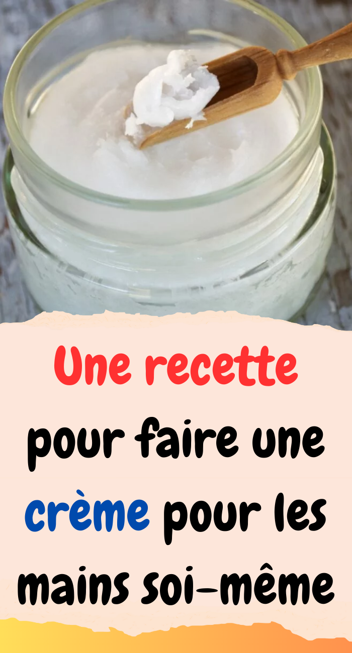 crème pour les mains