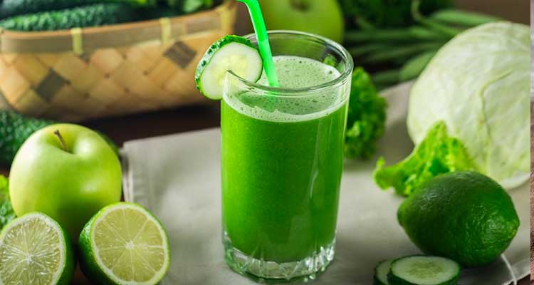 jus detox vert