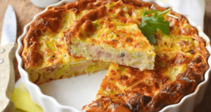 Quiche thon sans pâte