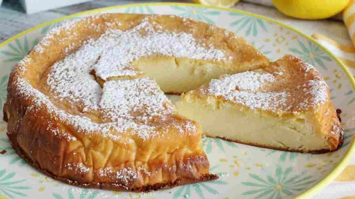 Gâteau au Citron à l’Italienne, SANS FARINE, SANS LEVURE !