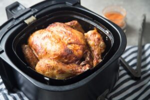 Poulet entier rôti au Air fryer, 