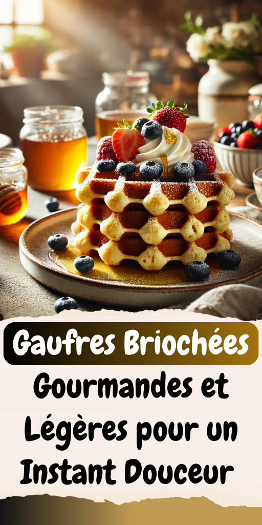 Gaufres Briochées