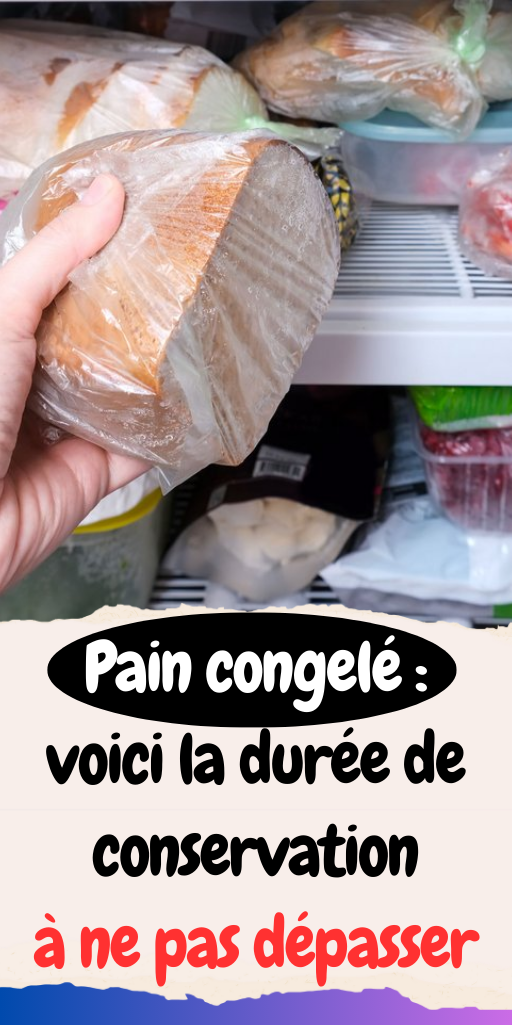 Pain congelé :